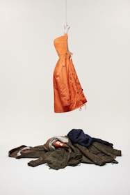 orange textile