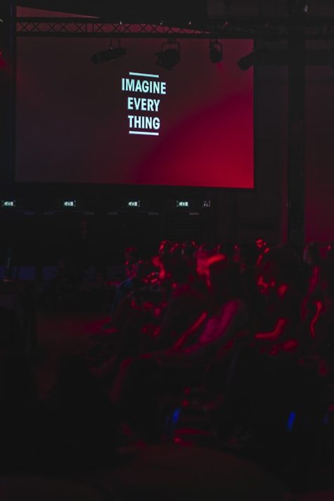 black monitor displaying image every thing