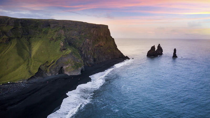 Reynisfjara black sand beach