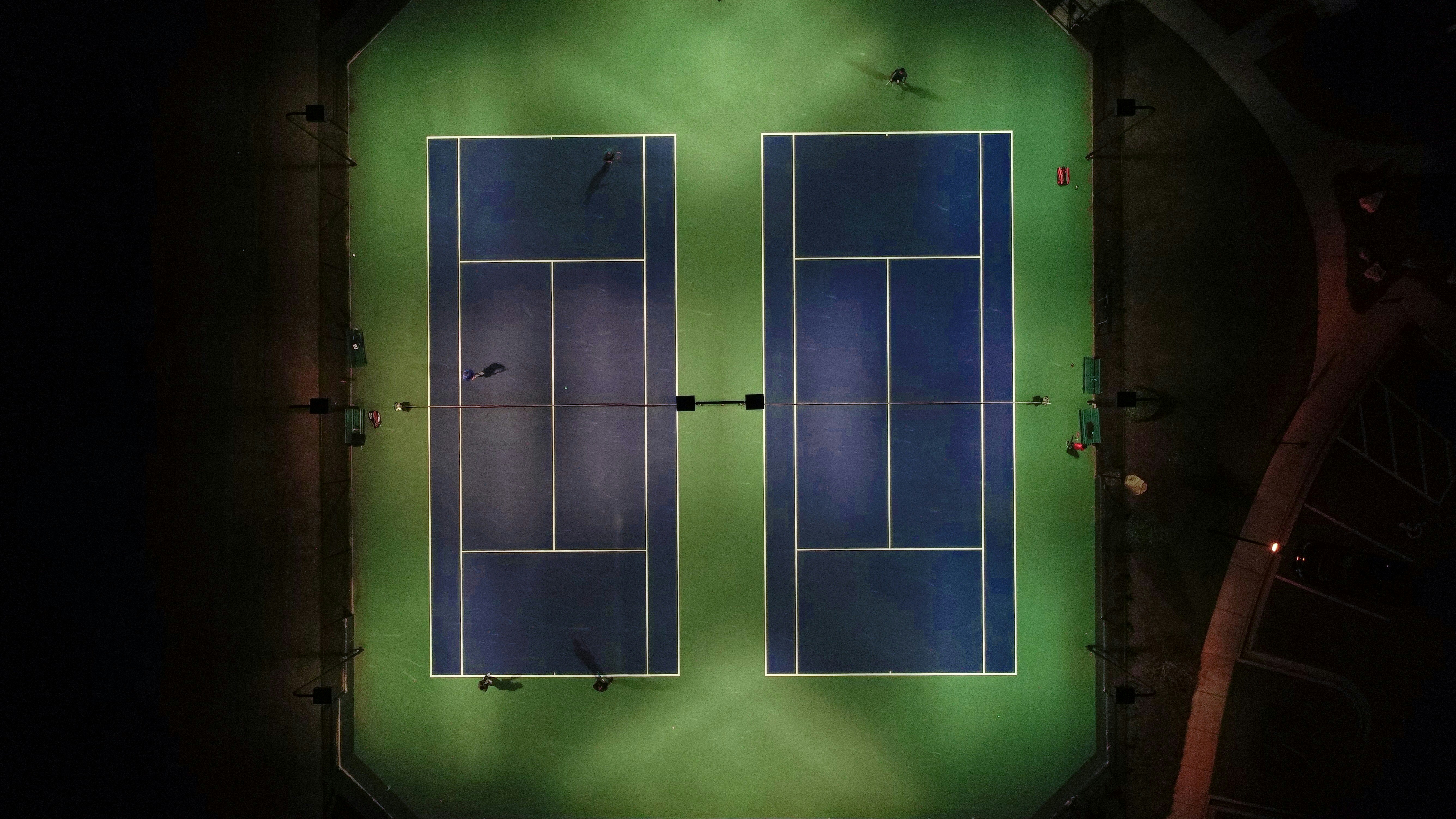 Fotografía de canchas de tenis