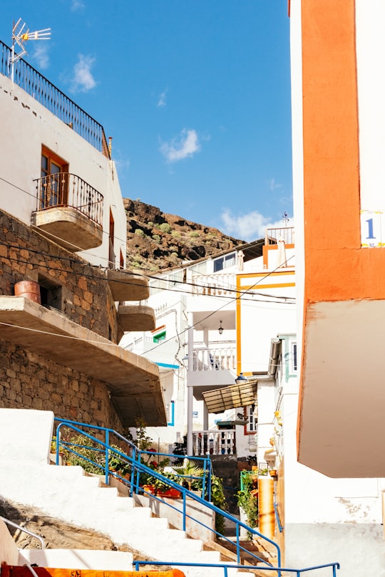 white painted house in Gran Canaria Spain