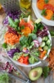 close-up photo of vegetable salad