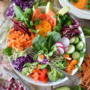 close-up photo of vegetable salad