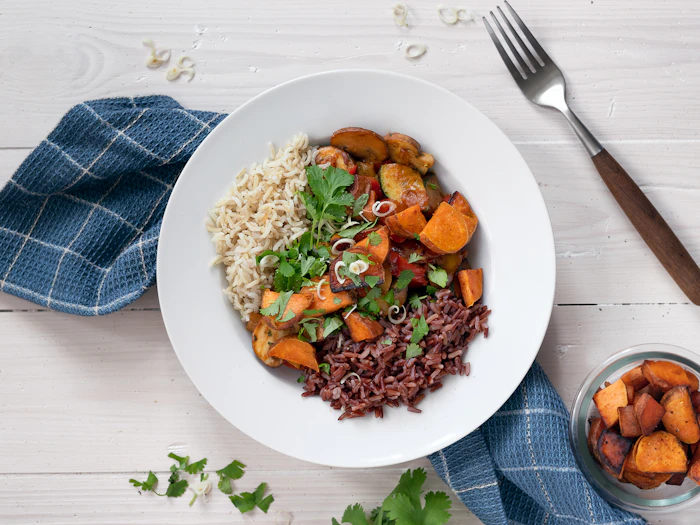 Plat cuisiné dressé avec soin