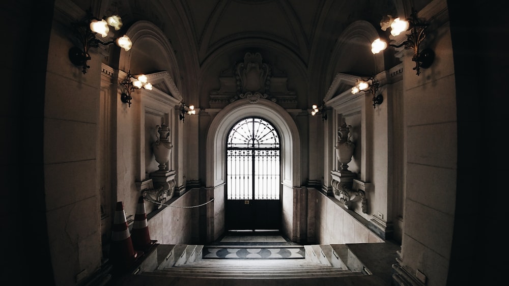 gray concrete building interior