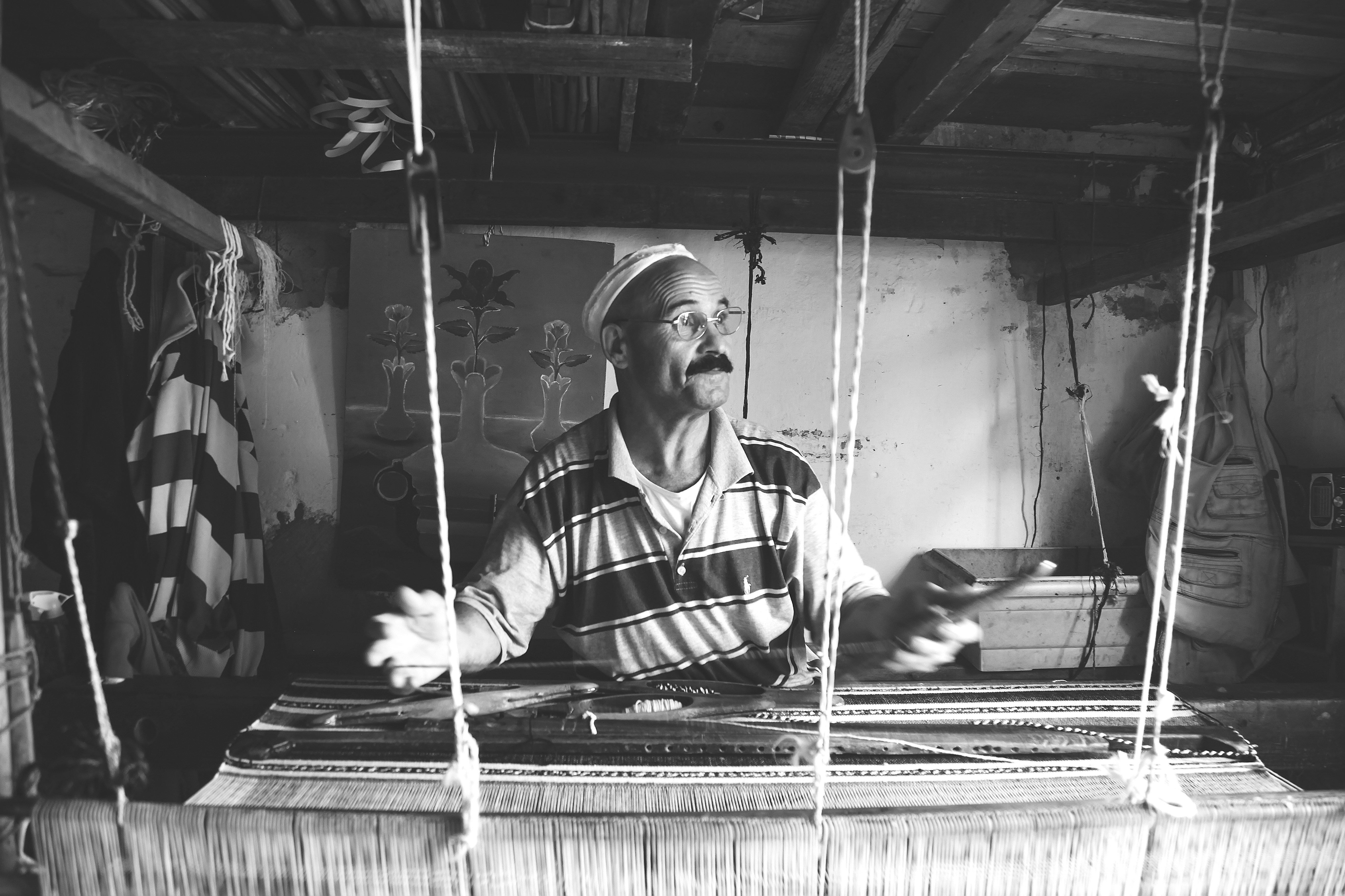 Tangier, Morocco - moment working