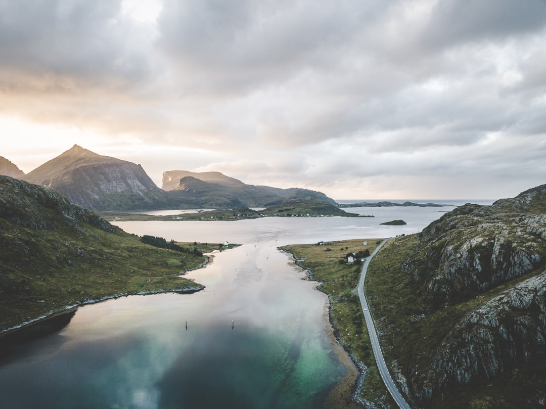 travelers stories about Loch in Lofoten Islands, Norway