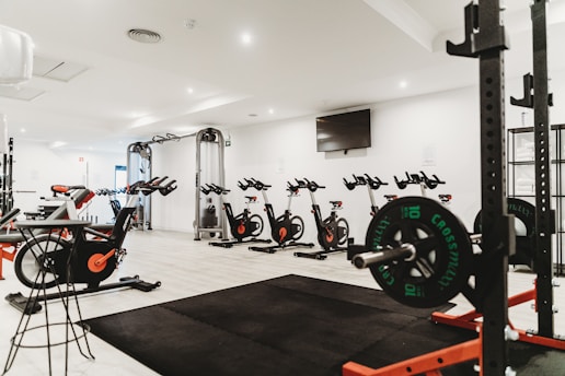 empty fitness gym