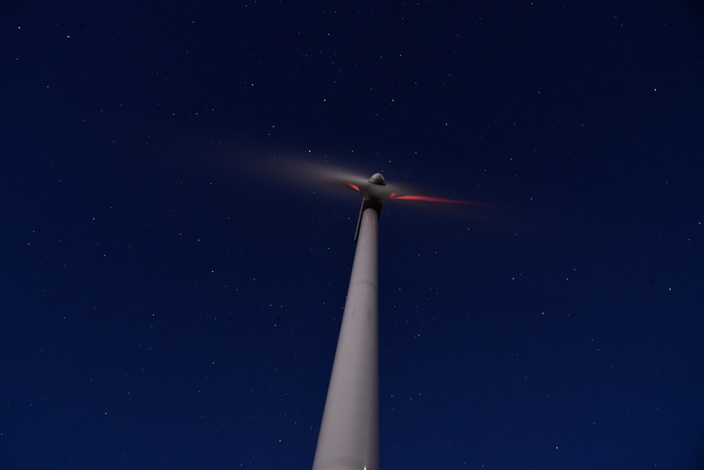 low angle photography of wind turbine