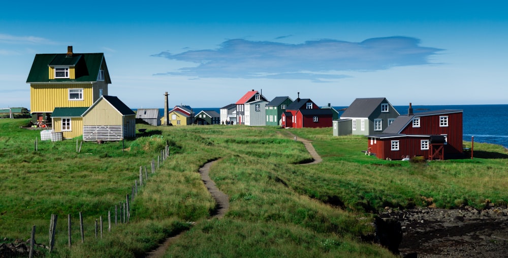 houses during daytime