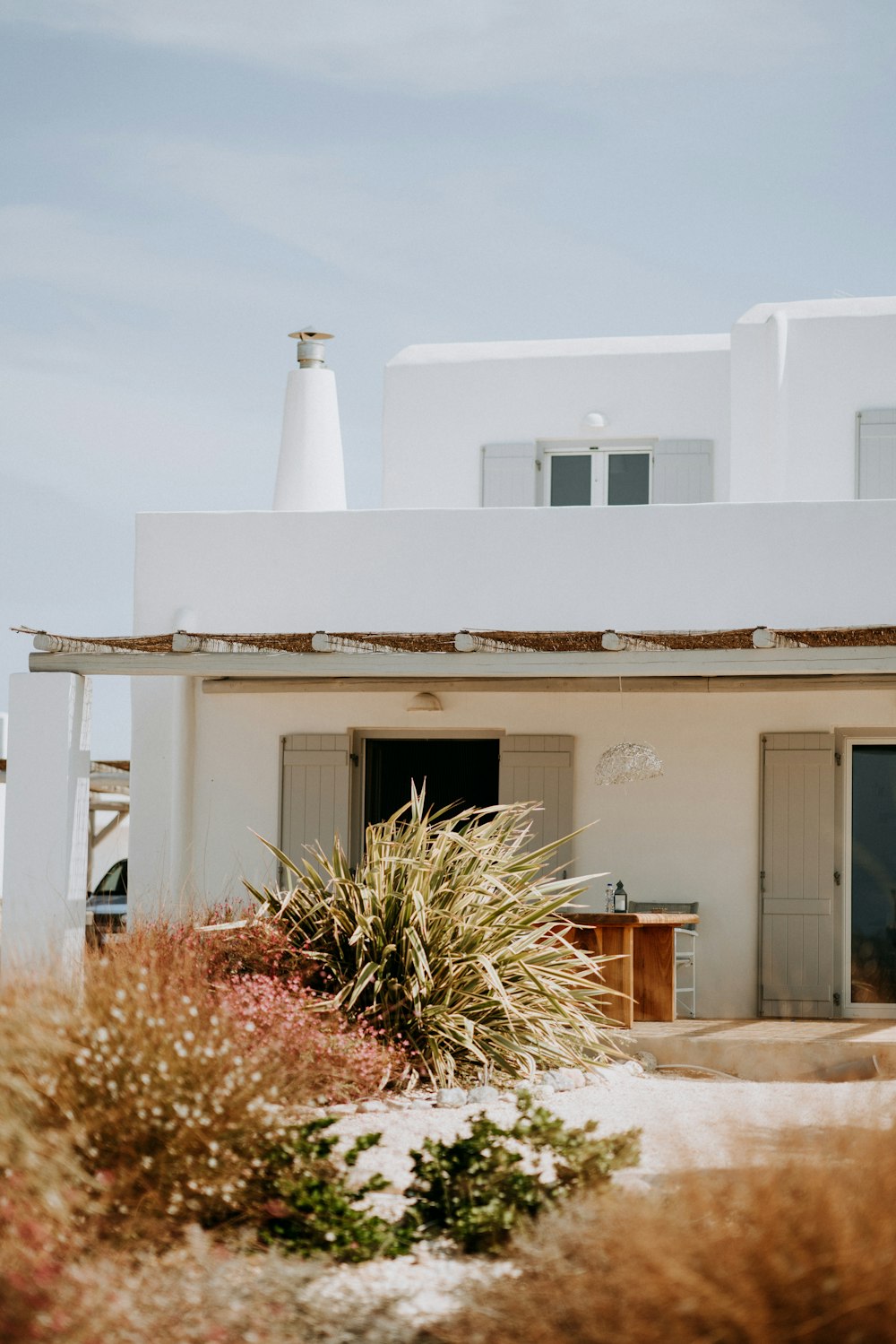 white concrete house during daytime