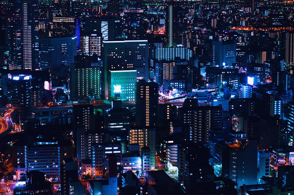 fotografia aérea da paisagem urbana