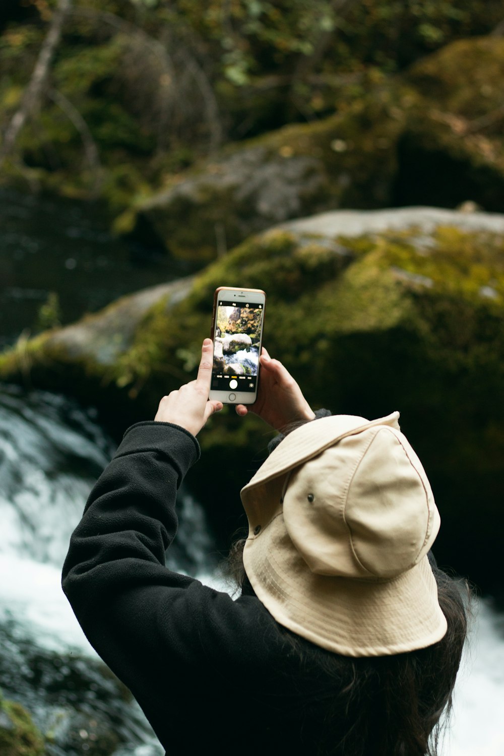 person holding smartphone