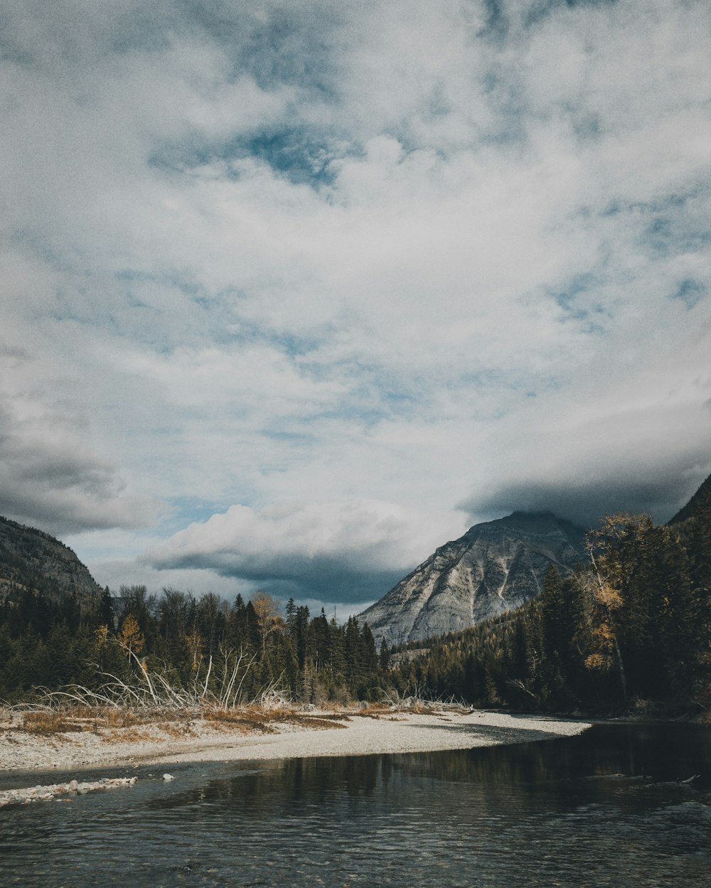 brown and green mountain