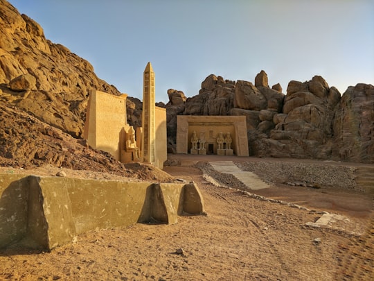 beige structure in Sharm El-Sheikh Egypt