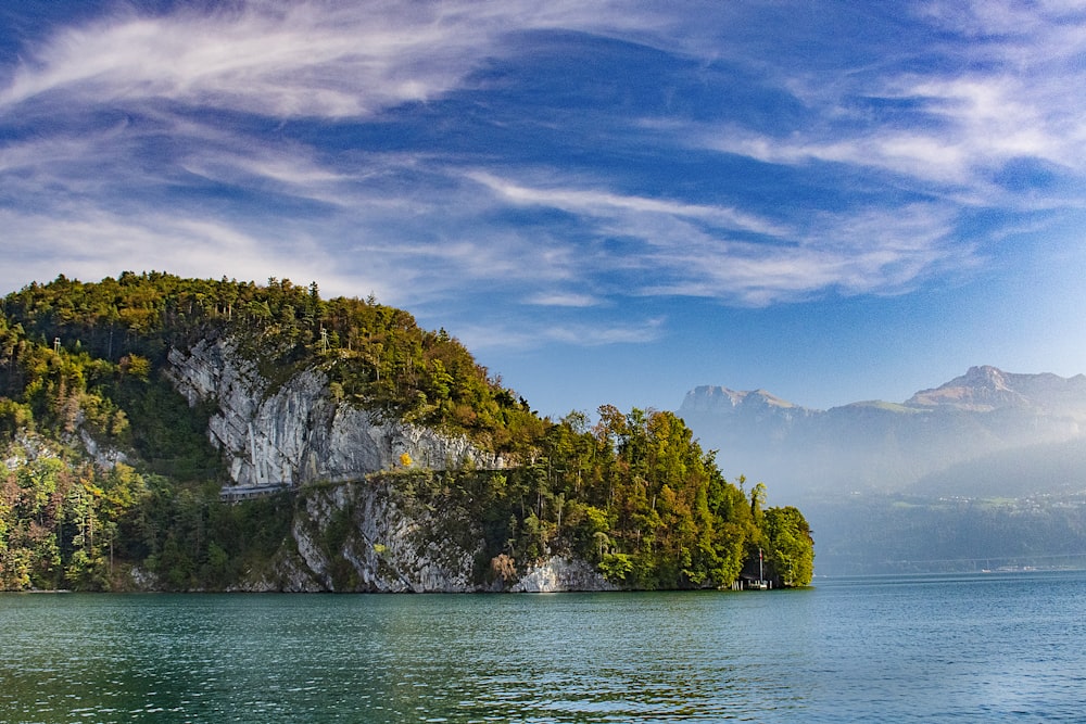 island at daytime