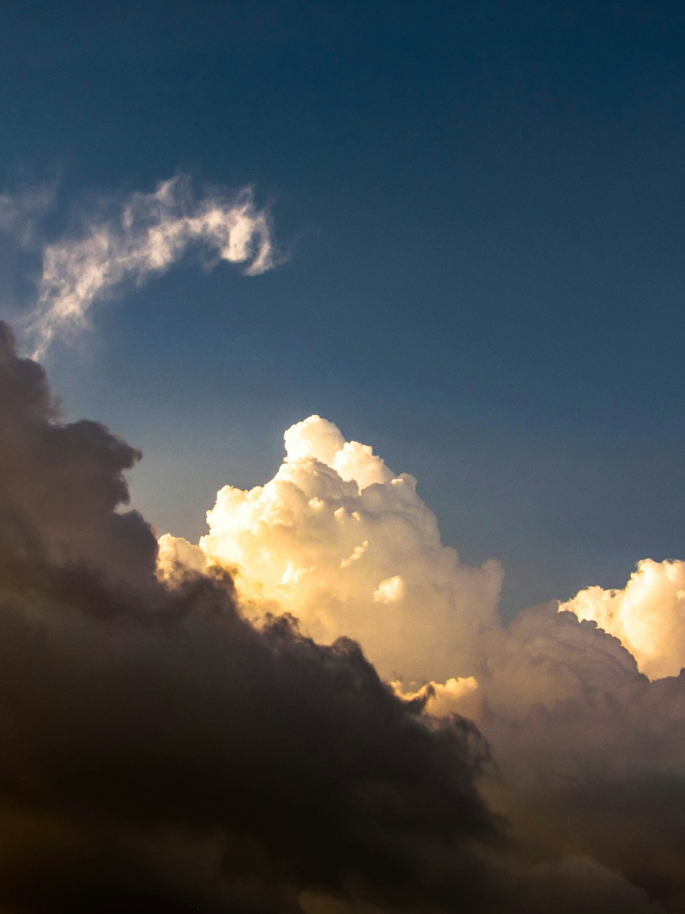 white clouds under blue sky during daytime