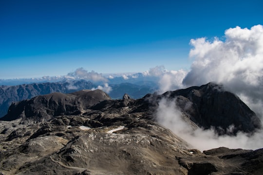 grey mountain under blue sky in Hochkönig Austria