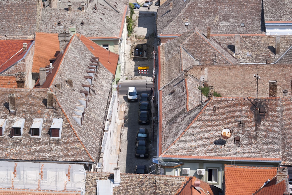 vehicles on road during daytime