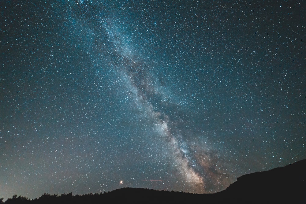 milky way at night