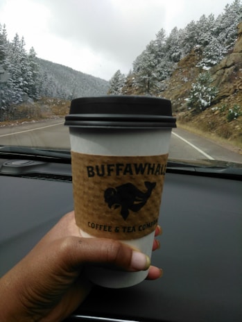 A snapshot of Uday Nath enjoying a coffee break outdoors on the Washington State University campus.