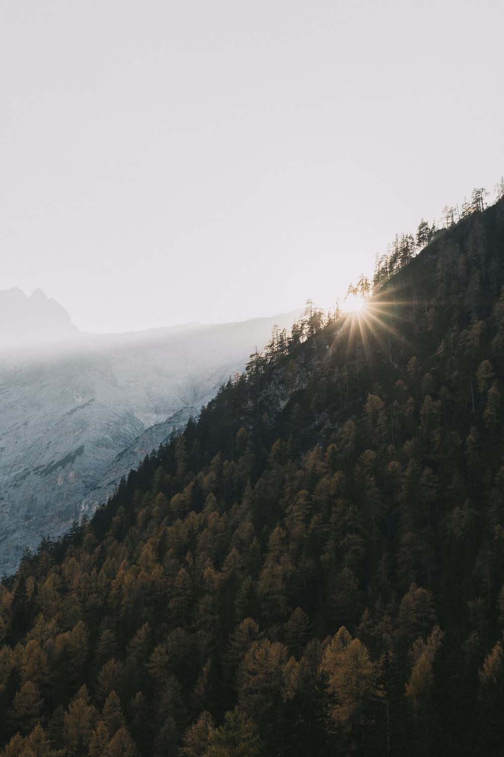 mountain at daytime