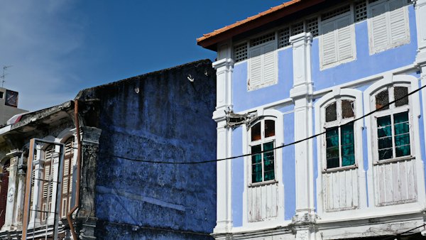 White concrete building — George Town, Malaysia