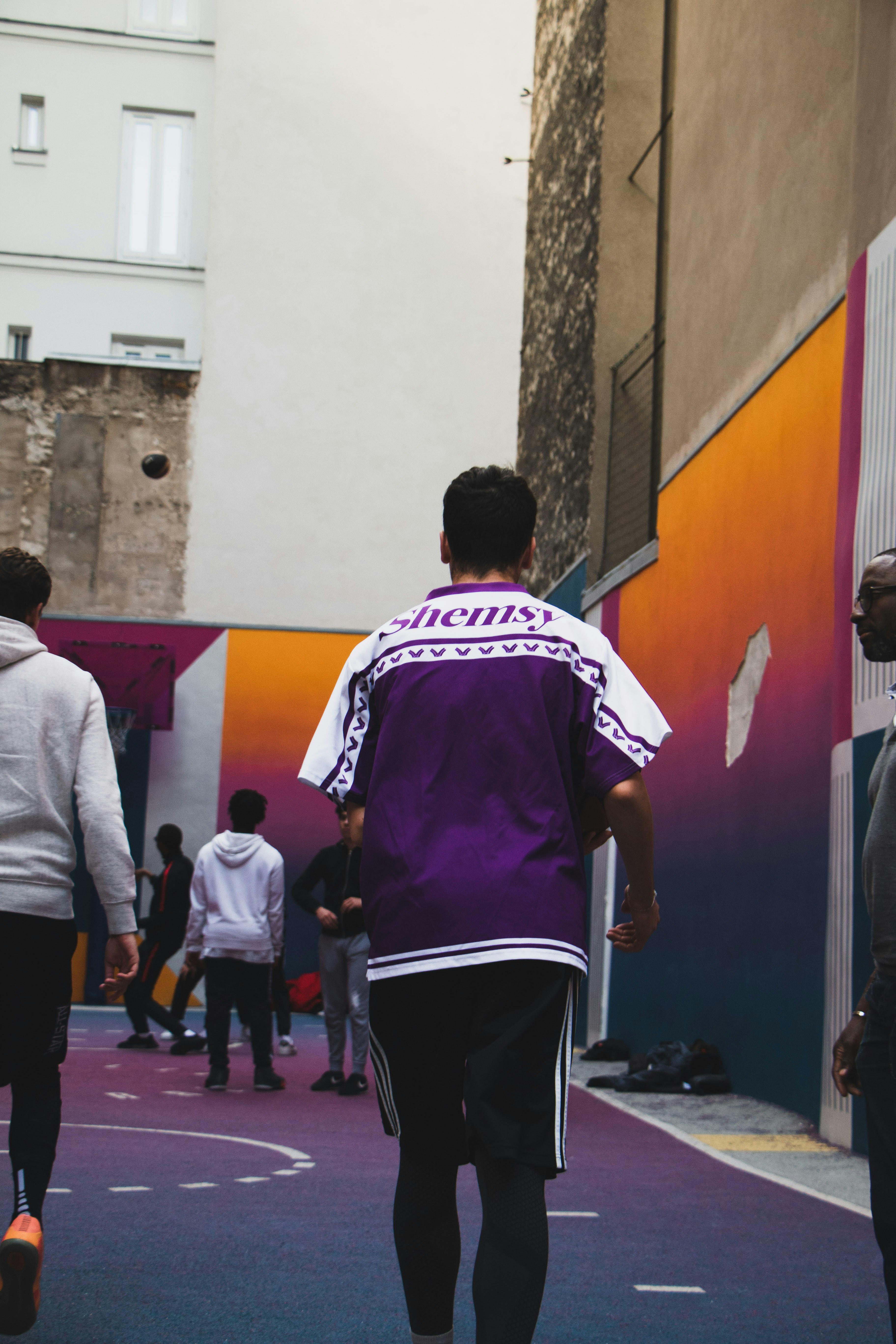 Image of people wearing athleisure blending streetwear with performance elements