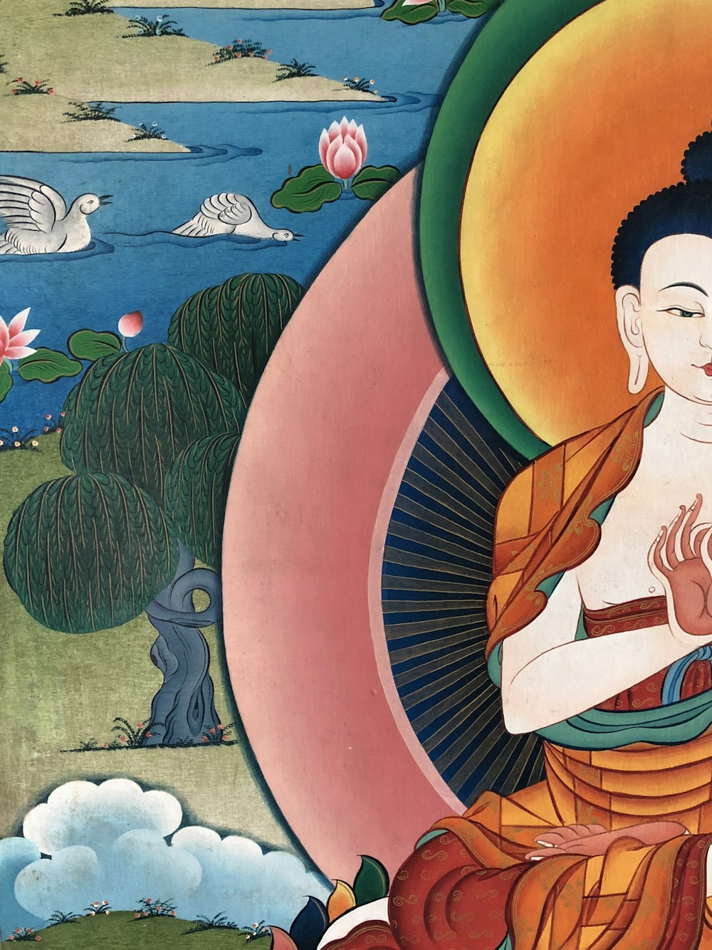 고타마 부처님 포스터