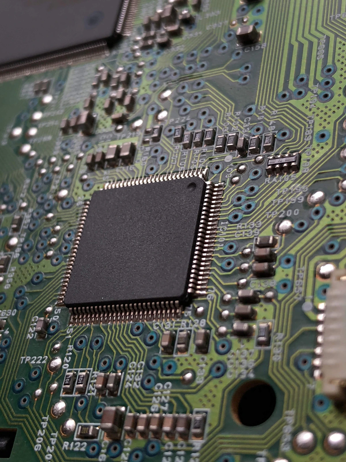 Detailed electronic circuit board