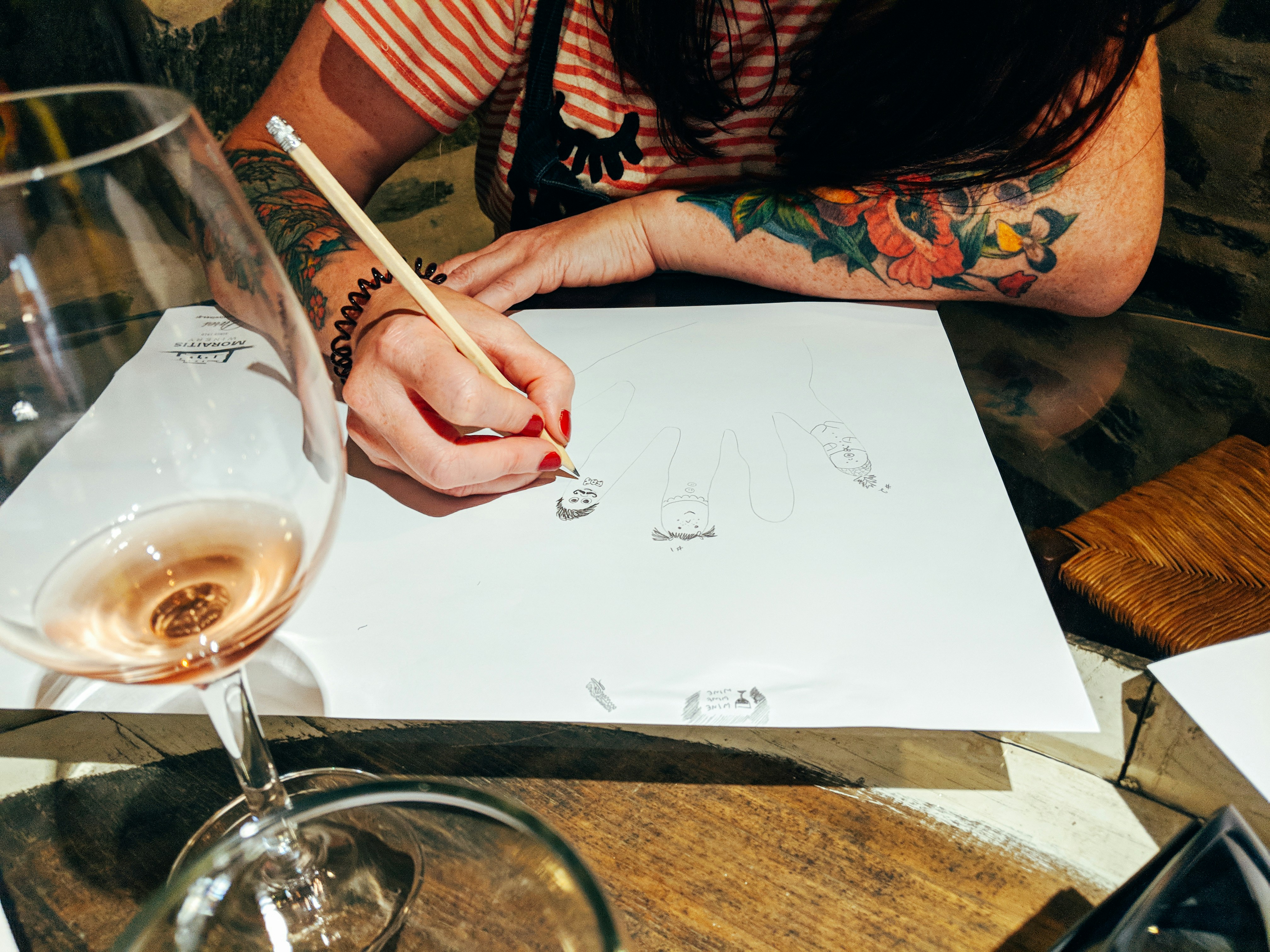 Drink and draw 