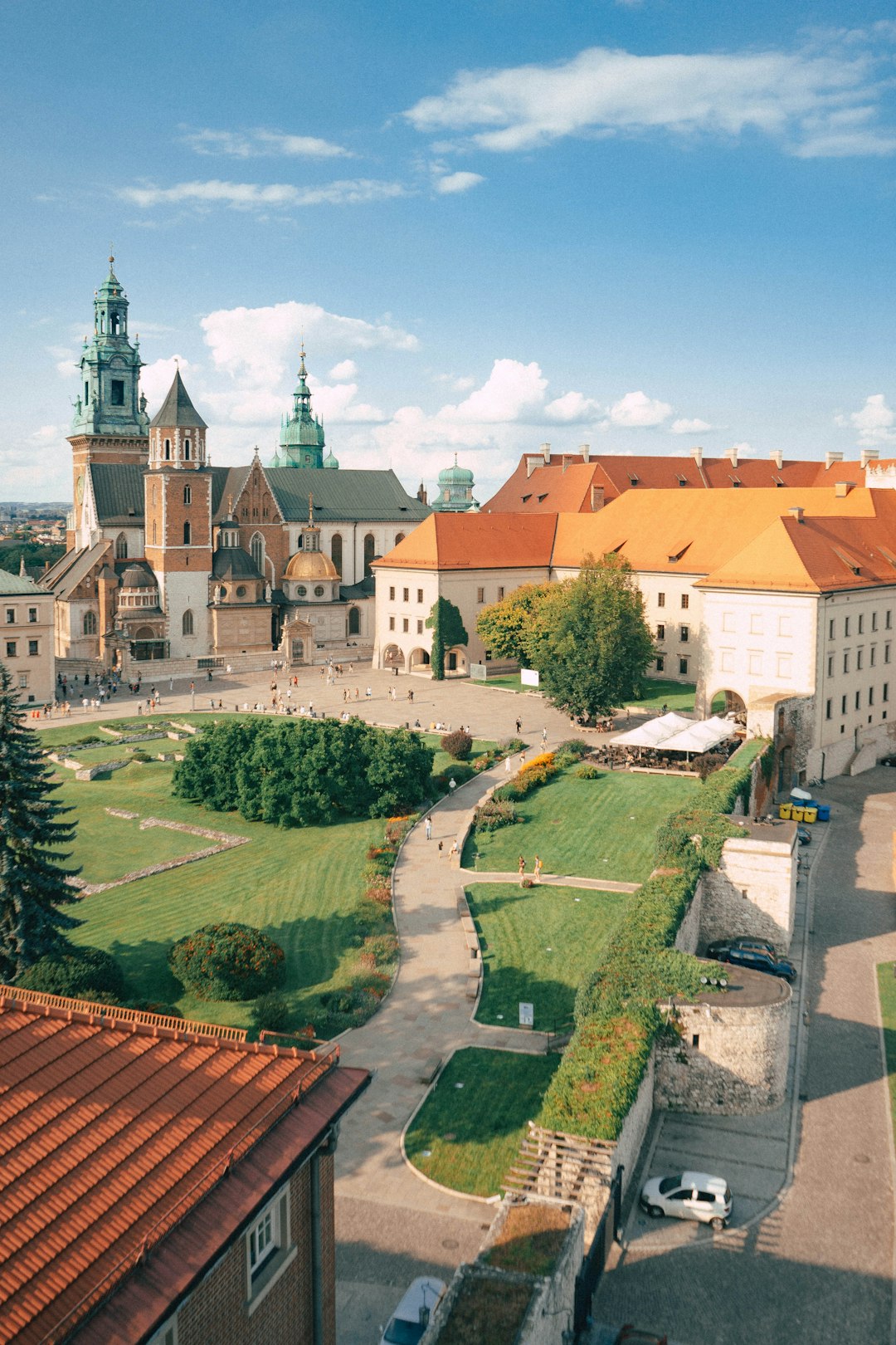 Town photo spot Wawel Royal Castle Botanic Garden of the Jagiellonian University