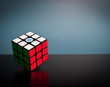 solved 3x3 Rubik's Cube