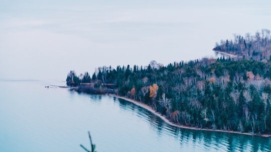 green island aerial photography in Ontario Canada