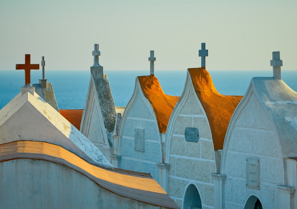 a church with a cross on top of it