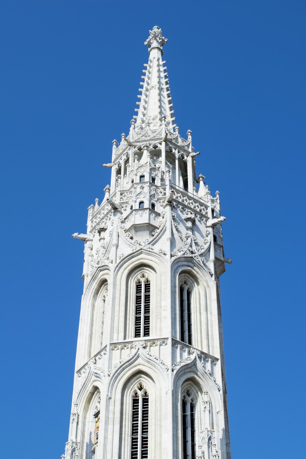 white concrete tower