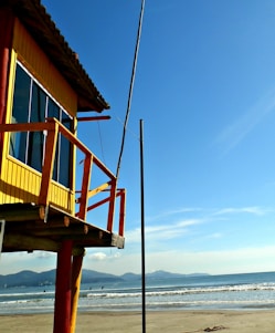 A stunning view of The Yellow Beach Villas overlooking the Lingayen Gulf.