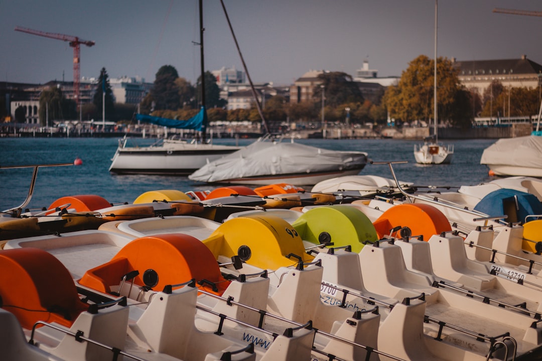 travelers stories about Dock in Lake Zurich, Switzerland