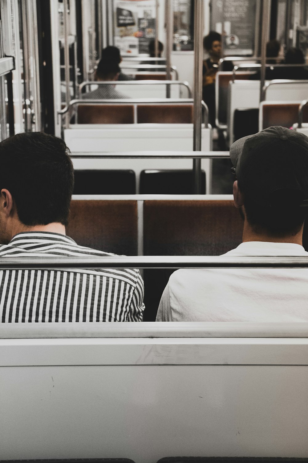 people inside train