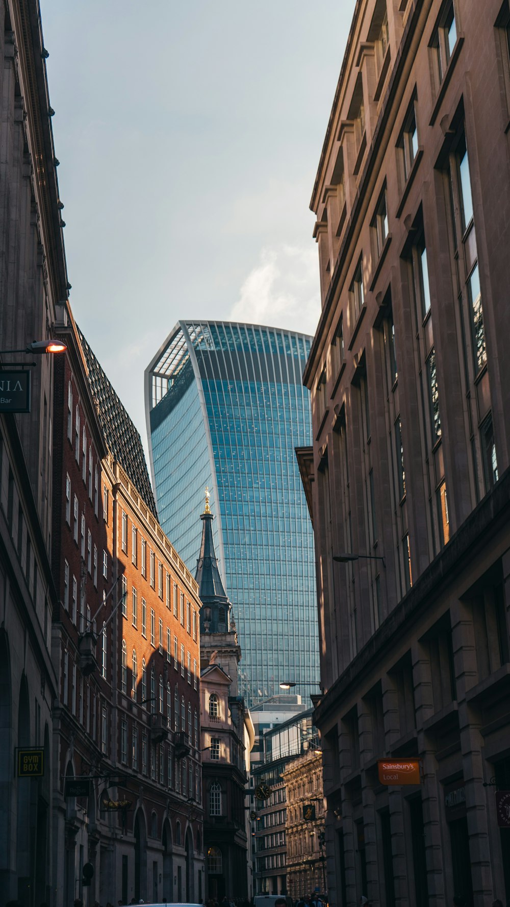 gray concrete buildings