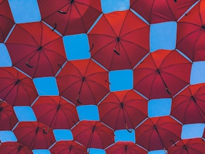 red umbrella lot