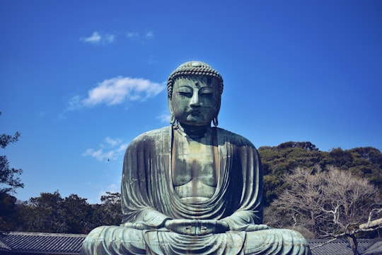 Dhayana Mudra statue in Kōtoku-in Japan