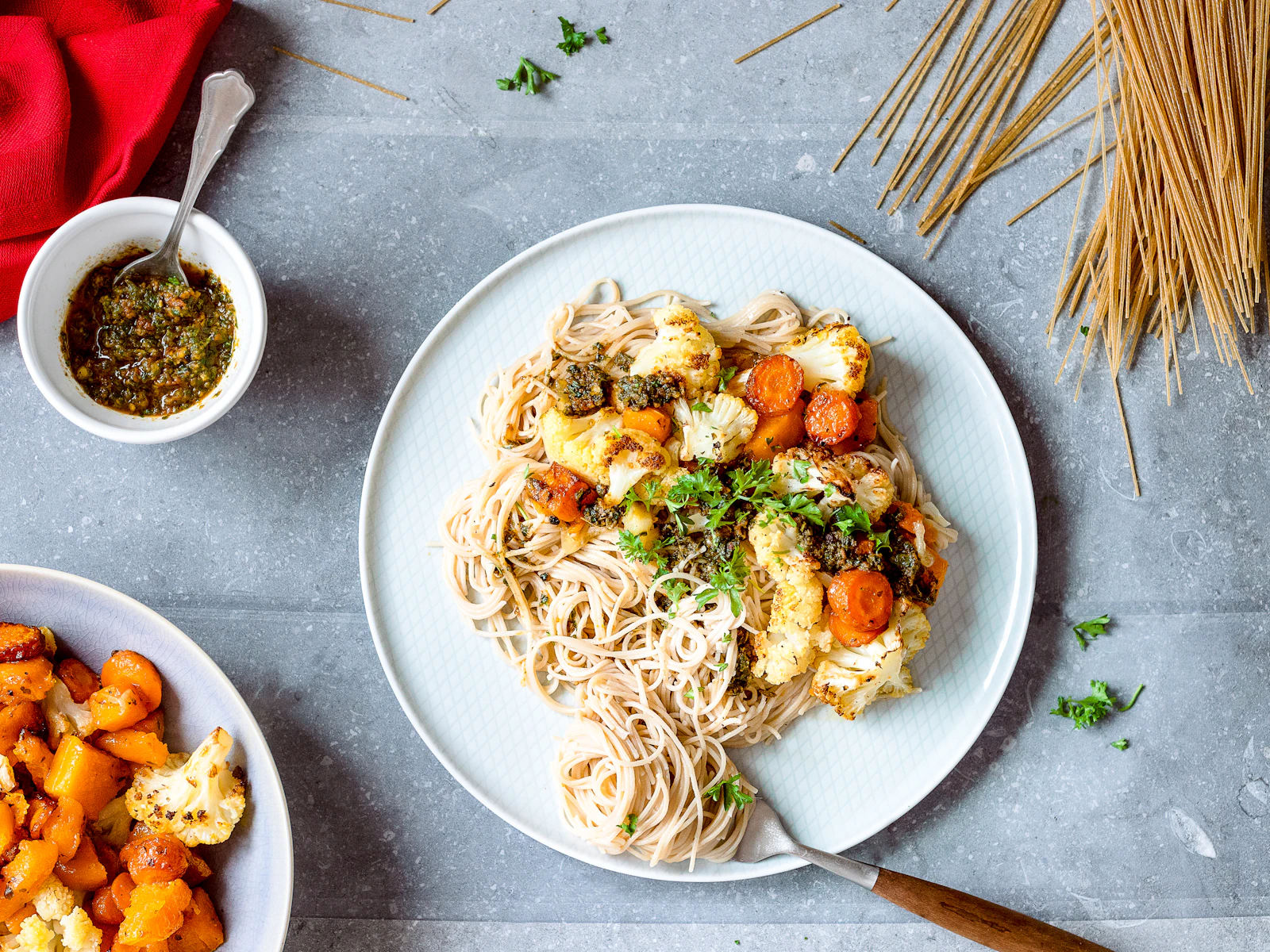 Bright Peruvian dishes served with corn and herbs