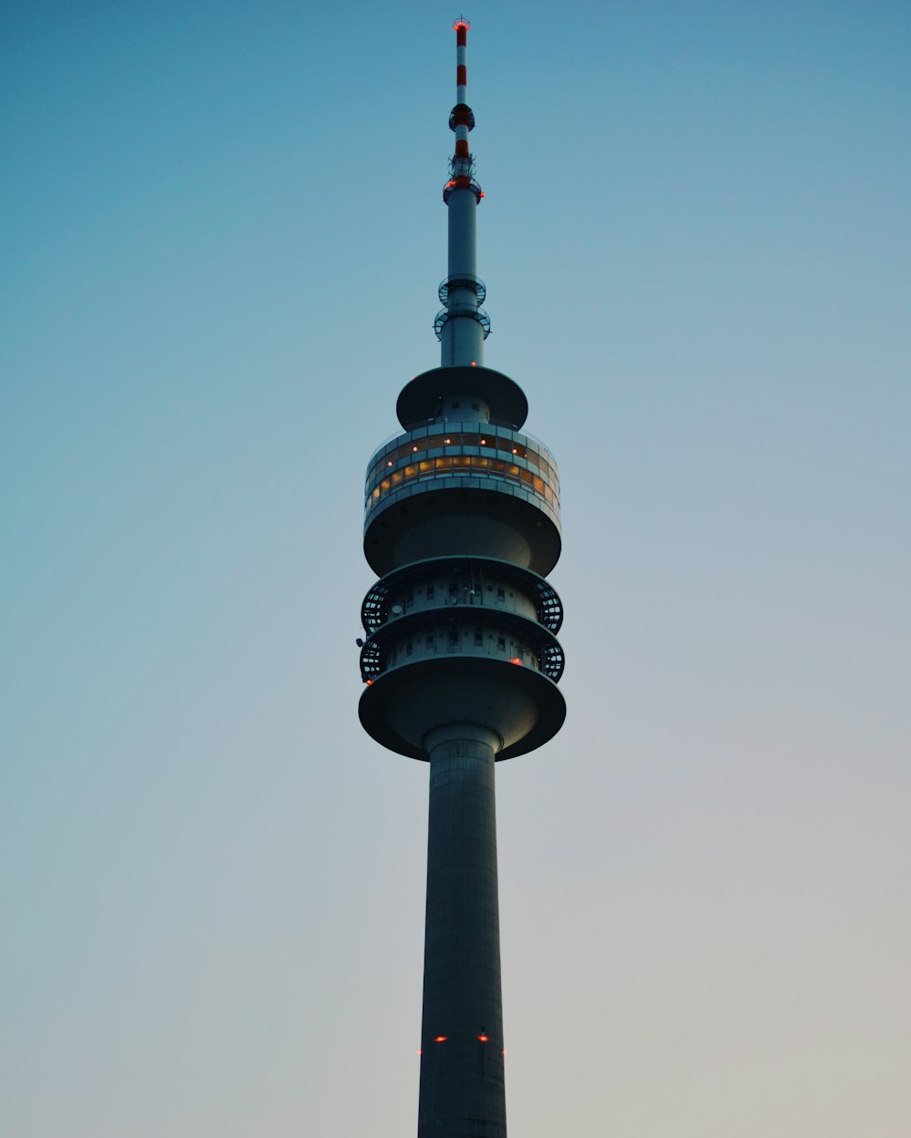 gray TV tower