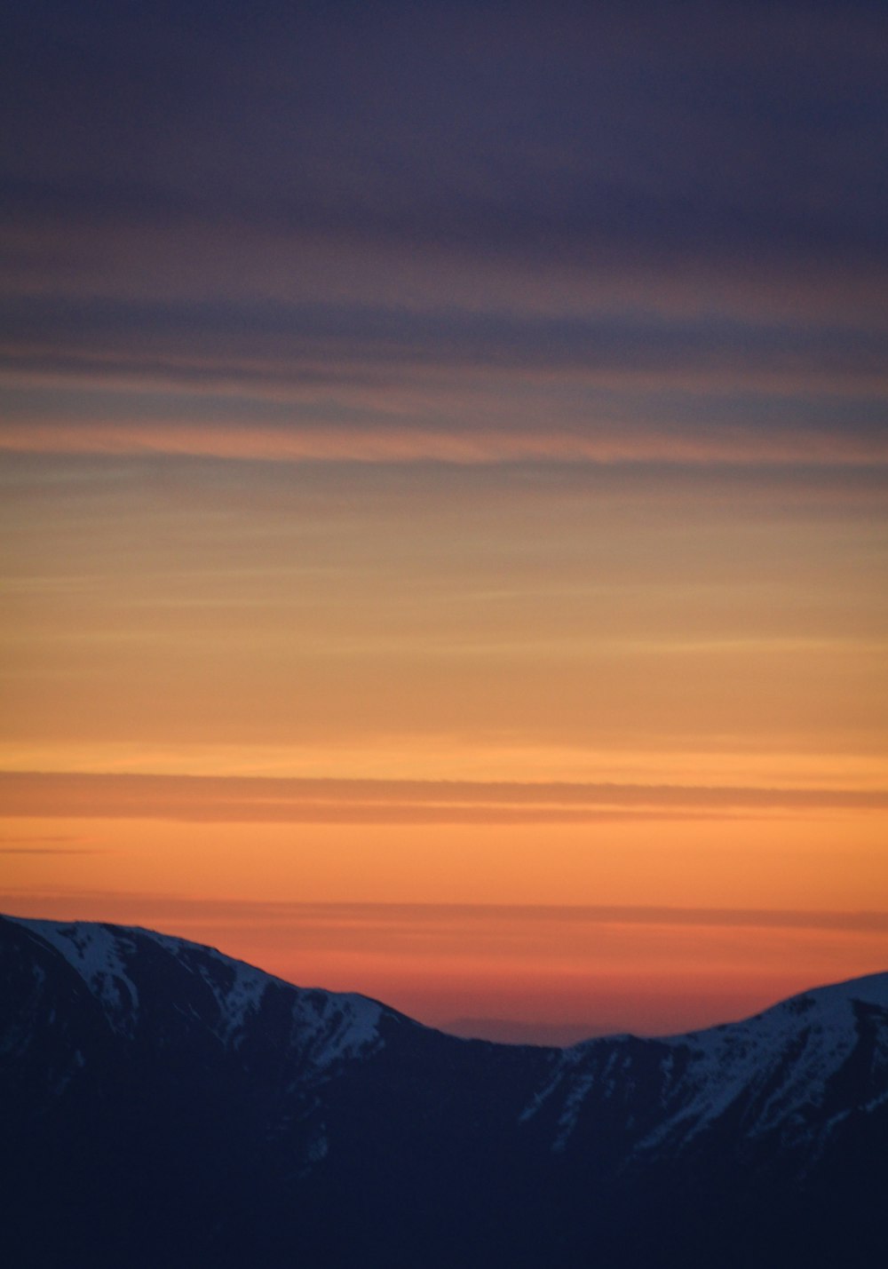 panoramic photography of mountain during golden hour