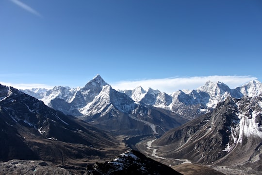 mountain peak in Kala Patthar Nepal