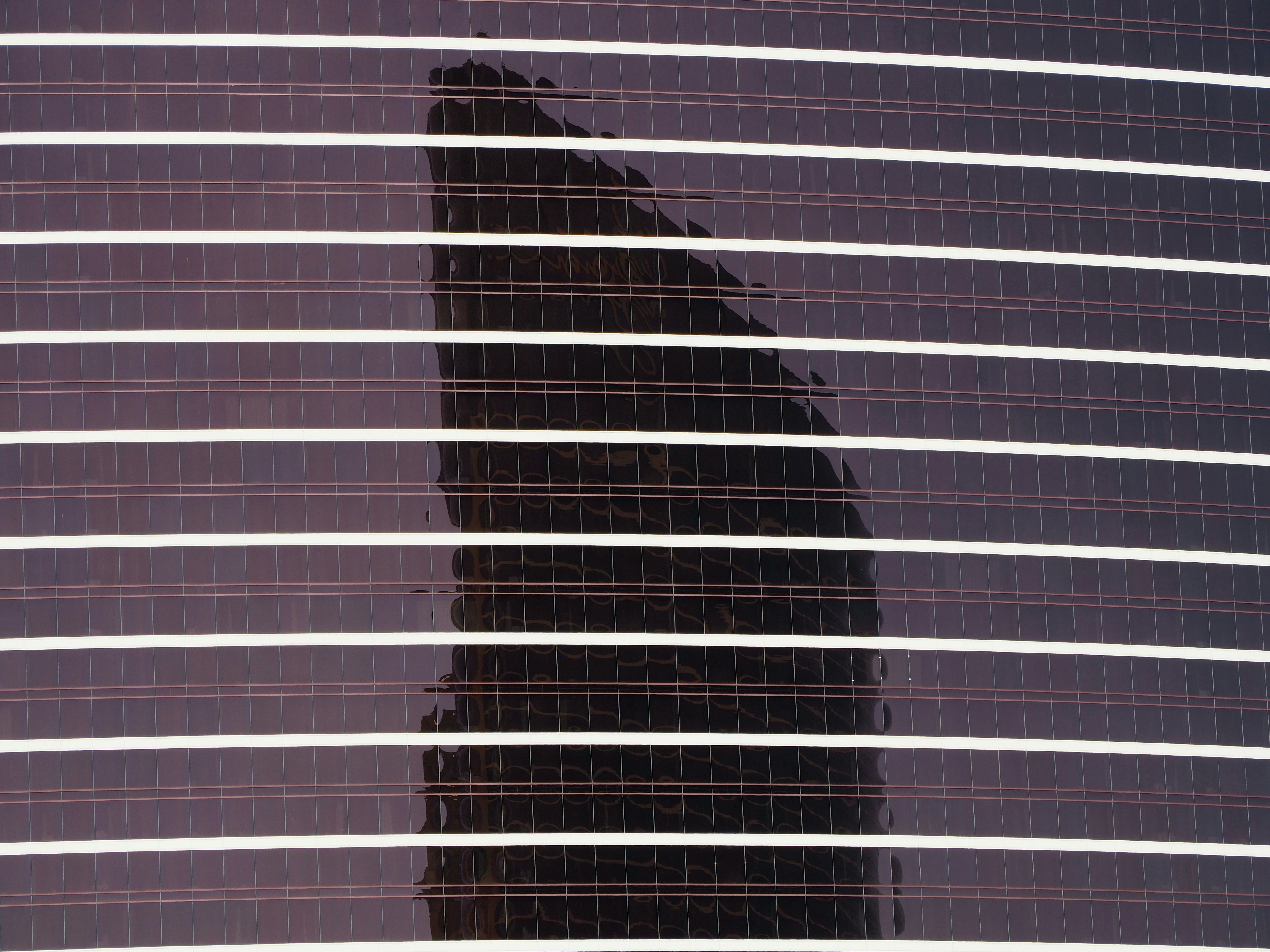 Solar panels on a Las Vegas rooftop