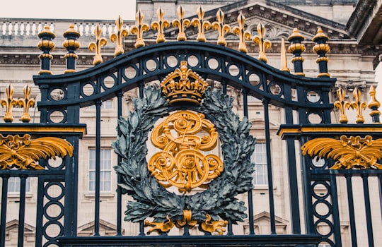 black and brown metal gate in Buckingham Palace United Kingdom