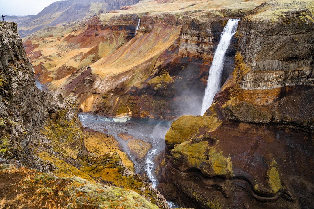 Waterfall photo spot Háifoss Southern Region