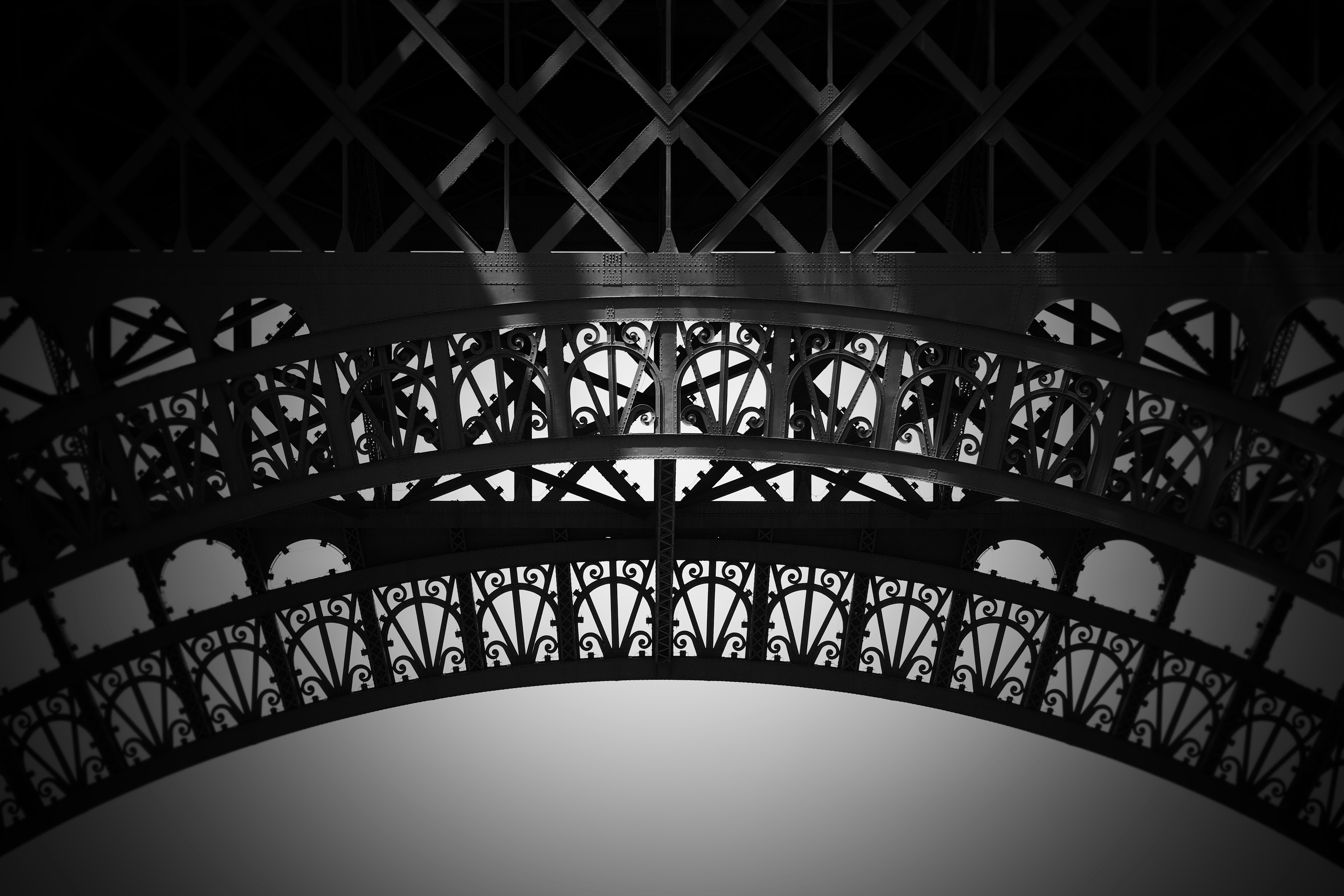 Detail of the Eiffel Tower